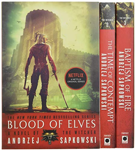 The Witcher Boxed Set: Blood of Elves, the Time of Contempt, Baptism of Fire