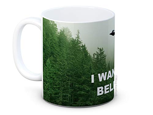 The X Files - I Want To Believe - Taza de Café de Cerámica