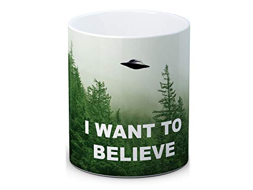 The X Files - I Want To Believe - Taza de Café de Cerámica
