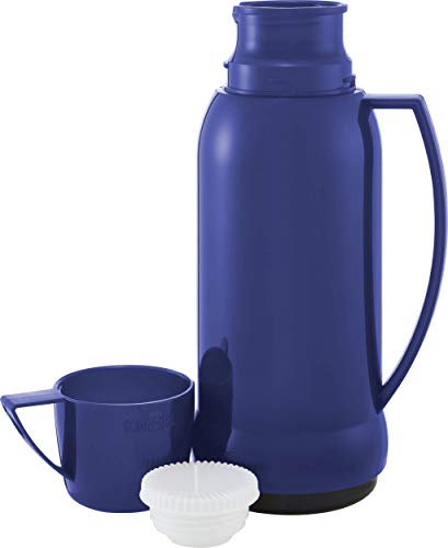 THERMOS Jupiter 38 - Termo de 1 litro con Interior de Cristal, Multicolor, 1 litro