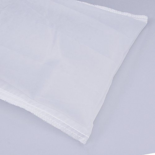 Therpin bolsa de nailon de 75 micras, Colador de alimentos para nueces, leche, zumo, fabricación casera de bebidas, nailon, 22cm x 32cm