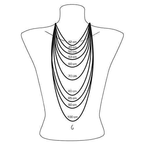 Thomas Sabo Karma Beads, Unisex, cadena de seguridad, Plata de ley 925, Silicona, KS0004-585-12