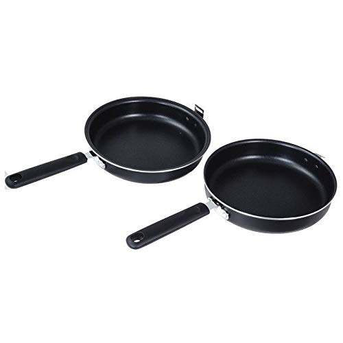 Thulos Sartén Doble Especial para Tortillas y Crepes, Dos tamaños: Ø20 y Ø24 cm TH-DFP20 / TH-DFP24 (24_cm)