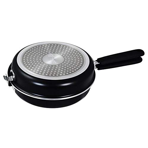 Thulos Sartén Doble Especial para Tortillas y Crepes, Dos tamaños: Ø20 y Ø24 cm TH-DFP20 / TH-DFP24 (24_cm)