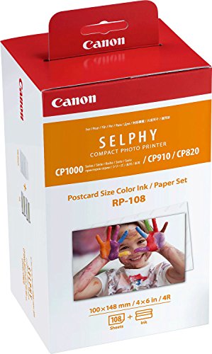 Tinta Original CaNON Multipack Rp-108 Tinta Color + Papel Fotografico Imprime hasta 108 Impresiones