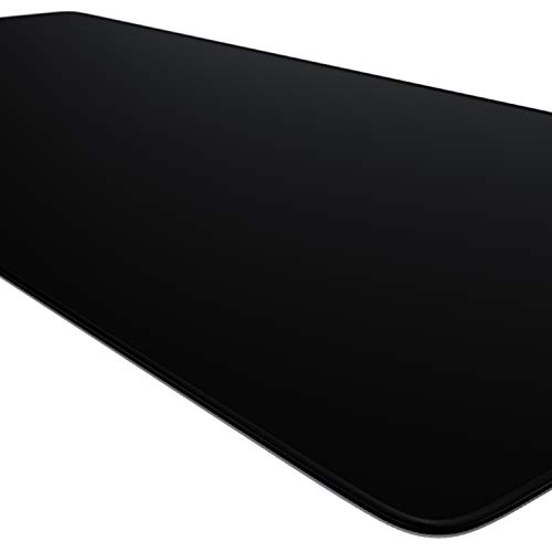 Titanwolf - Alfombrilla para ratón extralarga – mouse pad - 900 x 400 x 3 mm - XXL - manejo del ratón con precisión - parte inferior de goma para una sujeción estable - lavable - apta para lavadoras