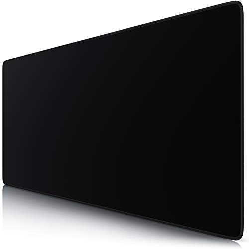 Titanwolf - Alfombrilla para ratón extralarga – mouse pad - 900 x 400 x 3 mm - XXL - manejo del ratón con precisión - parte inferior de goma para una sujeción estable - lavable - apta para lavadoras