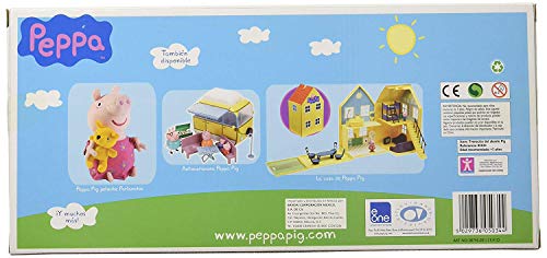 TM Toys 5034 peppas Tren con 2 Colgantes, Multicol ored