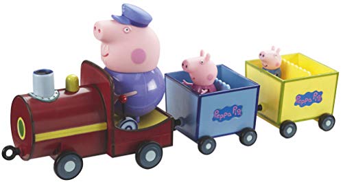 TM Toys 5034 peppas Tren con 2 Colgantes, Multicol ored