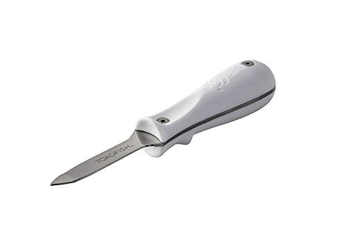 Toadfish Cuchillo de cocción de ostras - Herramienta para Abrir Abrigos de ostras