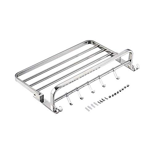 Toallero XIAJIA-Hotel de 40 cm, barra de acero inoxidable pulido SUS304, para cocina, baño, armarios de lavabo, resistente al agua y al óxido.