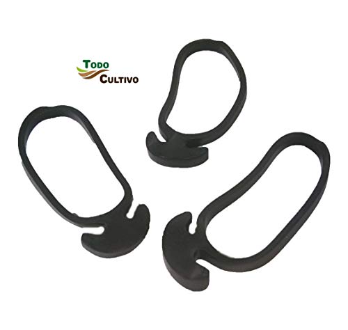 Todo Cultivo Goma Ancla Elastica nº 5 para entutorar. 500 uds. Caucho EPDM (máxima Elasticidad y duración)