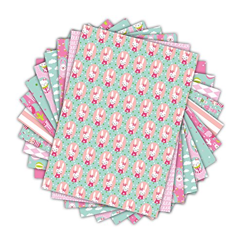 Toga - PPK001 Nacimiento, Papel, Animaux Rose et Bleu, 21 x 30,5 x 1 cm