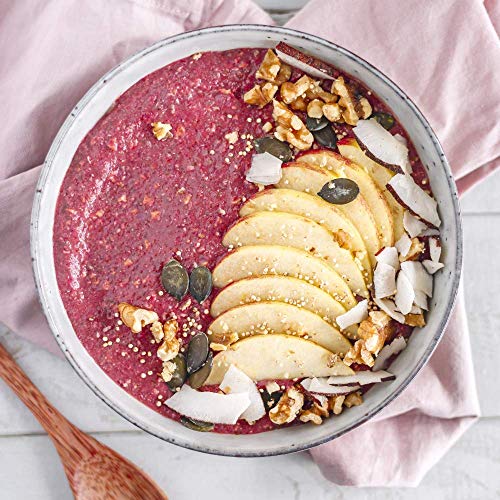 Tom & Cherry – Smoothie Bowl – Nutritivo desayuno con 100% ingredientes naturales & sin aditivos y refinado azúcar – larga satt con sólo 200 kcal – 400 g