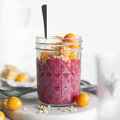 Tom & Cherry – Smoothie Bowl – Nutritivo desayuno con 100% ingredientes naturales & sin aditivos y refinado azúcar – larga satt con sólo 200 kcal – 400 g