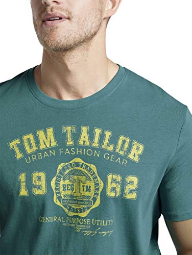 Tom Tailor Logo T-Shirt Camiseta, 21178, XXL para Hombre