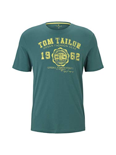 Tom Tailor Logo T-Shirt Camiseta, 21178, XXL para Hombre