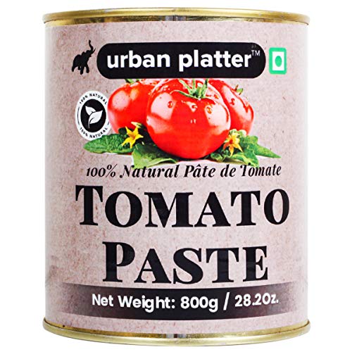 Tomato Paste Can , 800 Gm (28.22 OZ) [All Natural Preservative-Free Pate de Tomate]