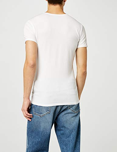 Tommy Hilfiger Vn tee SS 3 Pack Premium Essentials Camiseta, Blanco 100, XL (Pack de 3) para Hombre