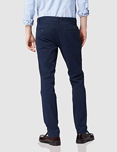 Tommy Jeans Hombre Original Slim Fit Chino Pantalones, Azul (Navy Blazer 416), W31/L34
