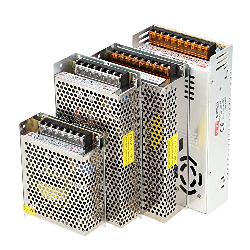 Tomshine 10A 120W 2CH Transformador de Voltage Alimentación de Interruptor, Conductor del LED Fuente de Alimentación, AC100-120V, AC200-220V, DC12V, Driver para Tira LED Cadena de Luz