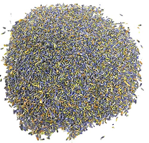 TooGet Flor de Lavanda English Seca, 100% Crudo de Las Tierras Altas Lavandula Angustifolia Lavanda Seca Al por Mayor, Flores de Lavanda 225g