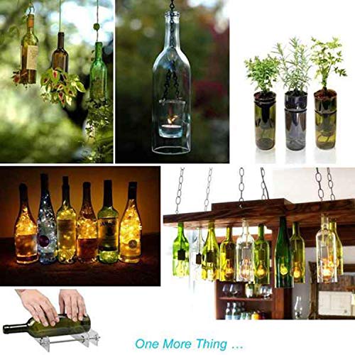 TOOGOO Cortador de Botellas de Vidrio Creativo Herramienta Profesional para Corte de Botellas Cortador de Botellas de Vidrio Diy Herramientas de Corte MáQuina Vino Cerveza
