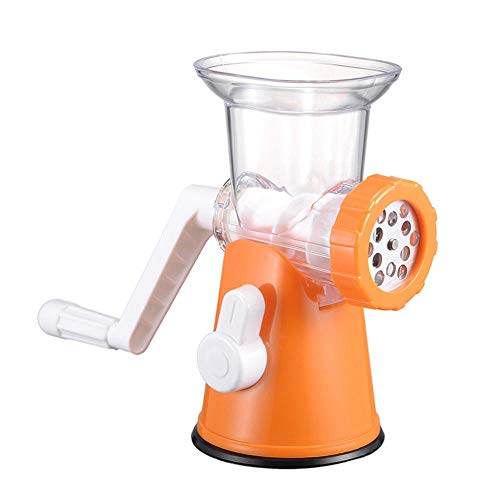 TOOGOO Herramientas úTiles Potente Picadora de Carne Cortador de Alimentos de Manual Multifuncional Licuadora de Procesador Picadora de Carne Manual Multifuncional