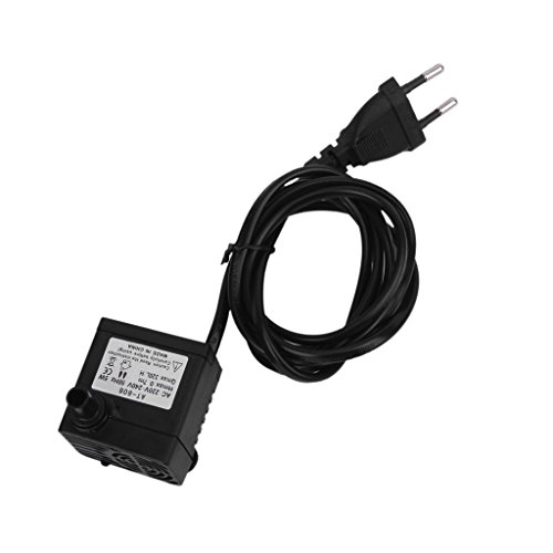 TOOGOO(R) Ac 220-240v 5w La Bomba De Agua Sumergible Del Acuario Fuente En El Estanque De La Bomba Eu enchufe