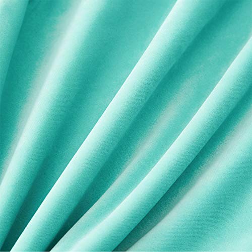 Topfinel Juego de 2 Cojines Fundas Terciopelo Decorativa Hogar Almohadas Fundas con Pelota de Color Sólido para Cama Sofás Sala de Estar Dormitorio Sala de Estudio Jardín Coche 45x45cm Verde Menta
