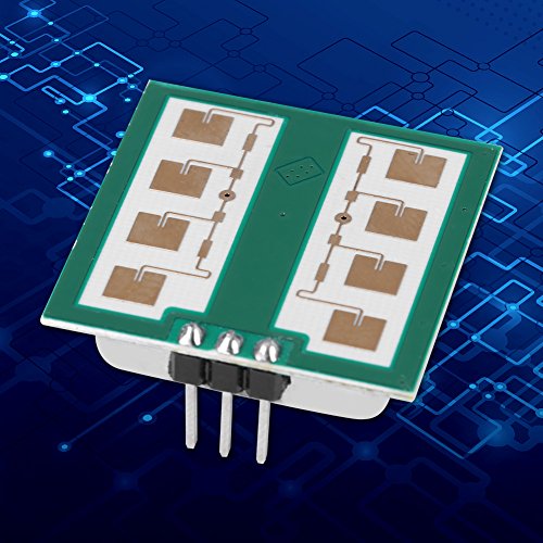 TOPINCN Módulo de Sensor de Radar de Microondas Módulo de Inducción Corporal CDM324 24 GHz 15 m Módulo de Interruptor de Un Solo Canal de Inducción de Radar Sensor Inteligente