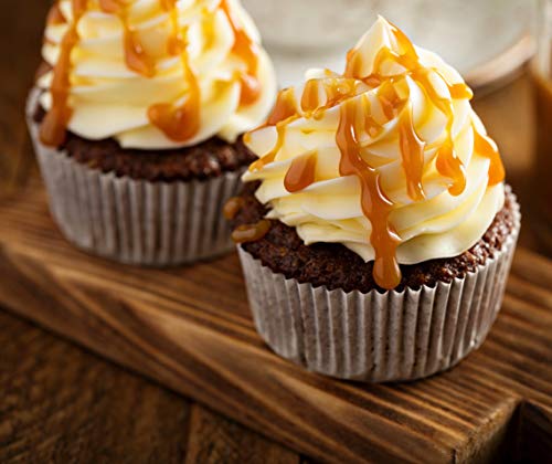 Topping Cresco Profesional 1kg. Salsa para decoracion helados, postres, yogurth, batidos. (Dulce de Leche (Marca Arconsa))