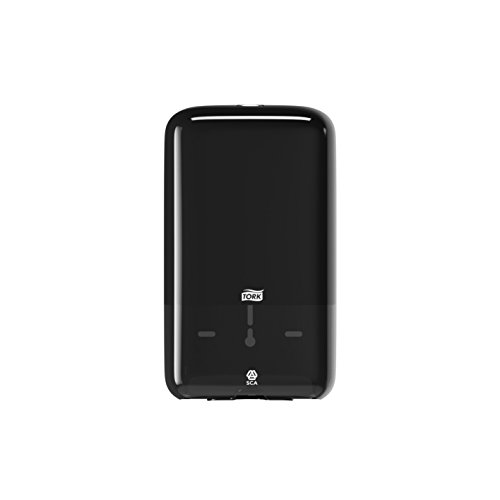 Tork 556008 Dispensador de papel higiénico plegado Elevation / Compatible con el sistema T3 / Negro