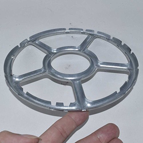 ToSSme - Juego de estufa de cocina de aleación multifunción, con anillo de gas, 6 pulgadas