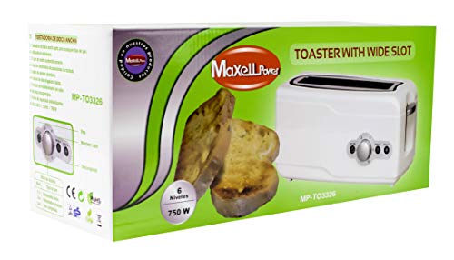 TOSTADORA UNA RANURA ANCHA LARGA 750W FUNCION DESCONGELADO RAPIDO CALIDAD