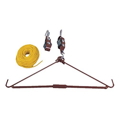 Tourbon Ciervo Caza Herramienta De ElevaciÓN Mansarda Y Pully Polipasto Set Heavy Duty 440 Libras