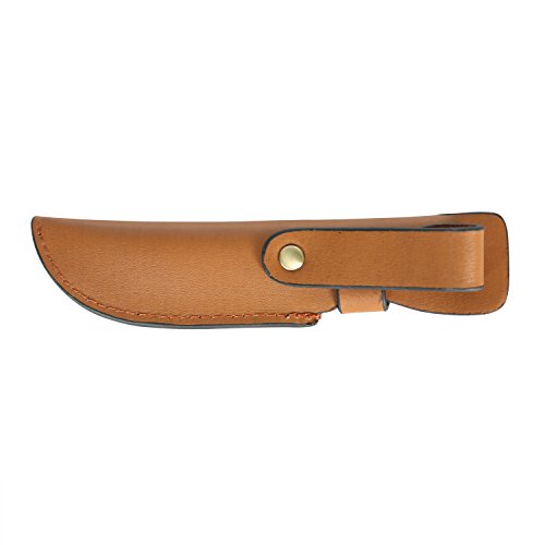 TOURBON Funda de Cuero para Cuchillo de Caza Funda Snap Knives Hunter Knives Hold Case