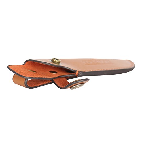 TOURBON Funda de Cuero para Cuchillo de Caza Funda Snap Knives Hunter Knives Hold Case