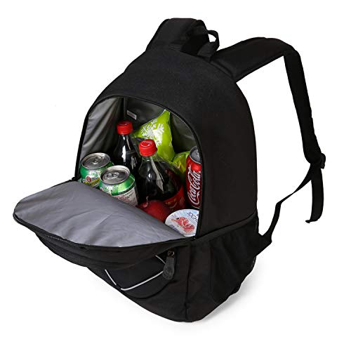TOURIT Mochila Nevera Mochila Térmica Nevera Portatil Mochila Ligera con Enfriador Genial para el Almuerzo, Picnics, Senderismo, Playa, Parque o Día Viajes, Barbacoa, 28 Latas