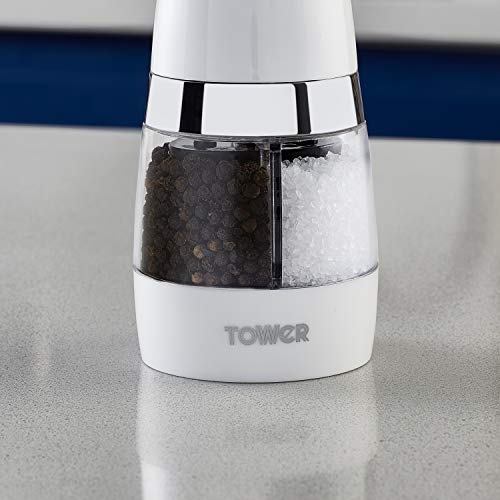 Tower T847004B Duo - Molinillo de sal y pimienta eléctrico.