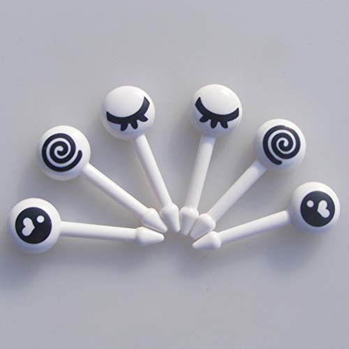 TOYANDONA - Juego de 20 Palillos de Frutas y Frutas, Tenedores de Postre, Pics bento Decorativo, Accesorios para Picos y Fiestas Infantiles, PP, Image 1, Medium