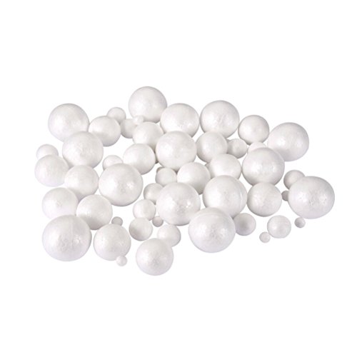 Toyvian 10 Piezas de Espuma de Espuma de poliestireno Adornos de artesanía de Bricolaje Formas de Espuma Decoraciones