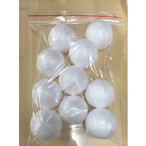 Toyvian 10 Piezas de Espuma de Espuma de poliestireno Adornos de artesanía de Bricolaje Formas de Espuma Decoraciones