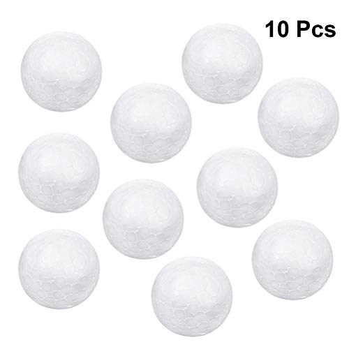 Toyvian 10 Piezas de Espuma de Espuma de poliestireno Adornos de artesanía de Bricolaje Formas de Espuma Decoraciones