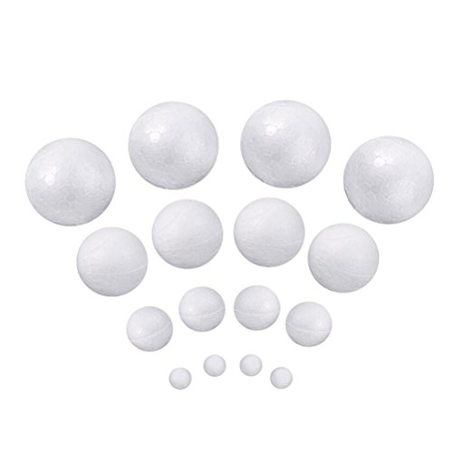 Toyvian 10 Piezas de Espuma de Espuma de poliestireno Adornos de artesanía de Bricolaje Formas de Espuma Decoraciones