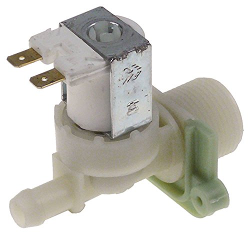TP 11510P C - Válvula magnética para Sammic SL-21B, SP-290, SL-21, SV-20, SV-21 (plástico, 230 V, entrada de 3/4", diámetro de salida de 11,5 mm, 8 VA)