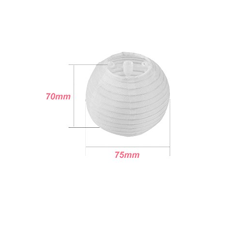 TR Turn Raise 4.8 Metros 20 LED Guirnaldas de Luces Farolillos Solares Exterior Impermeable para Decoración Jardines Casas Bodas（Multicolor）