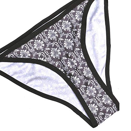 Trajes de baño de Bikini Donuts Dulces deliciosos con Varios sabores Sprinkles Estrellas Fondo Conjuntos de Bikini Traje de baño de Playa Traje de baño