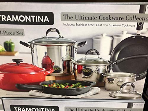 Tramontina COS1309977 Ultimate 1309977 - Juego de utensilios de cocina (10 piezas, hierro)