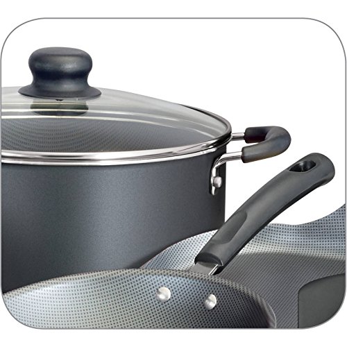 Tramontina PrimaWare 18-Piece Nonstick Cookware Set - Gray by Tramontina USA, Inc.